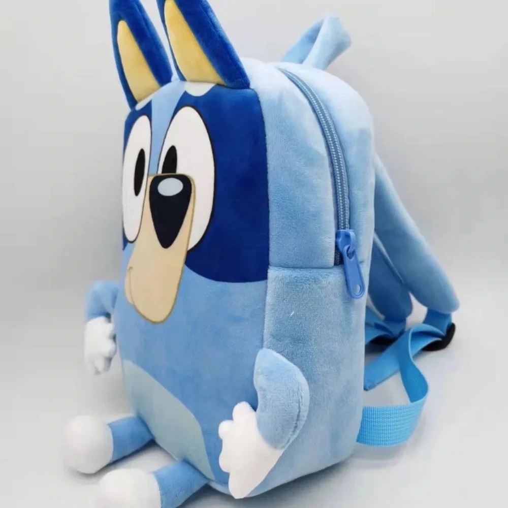 Kids Bluey Plush Backpack | Fun Mid-Size | Cute & Comfortable School Book Bag - Picture 3 of 6